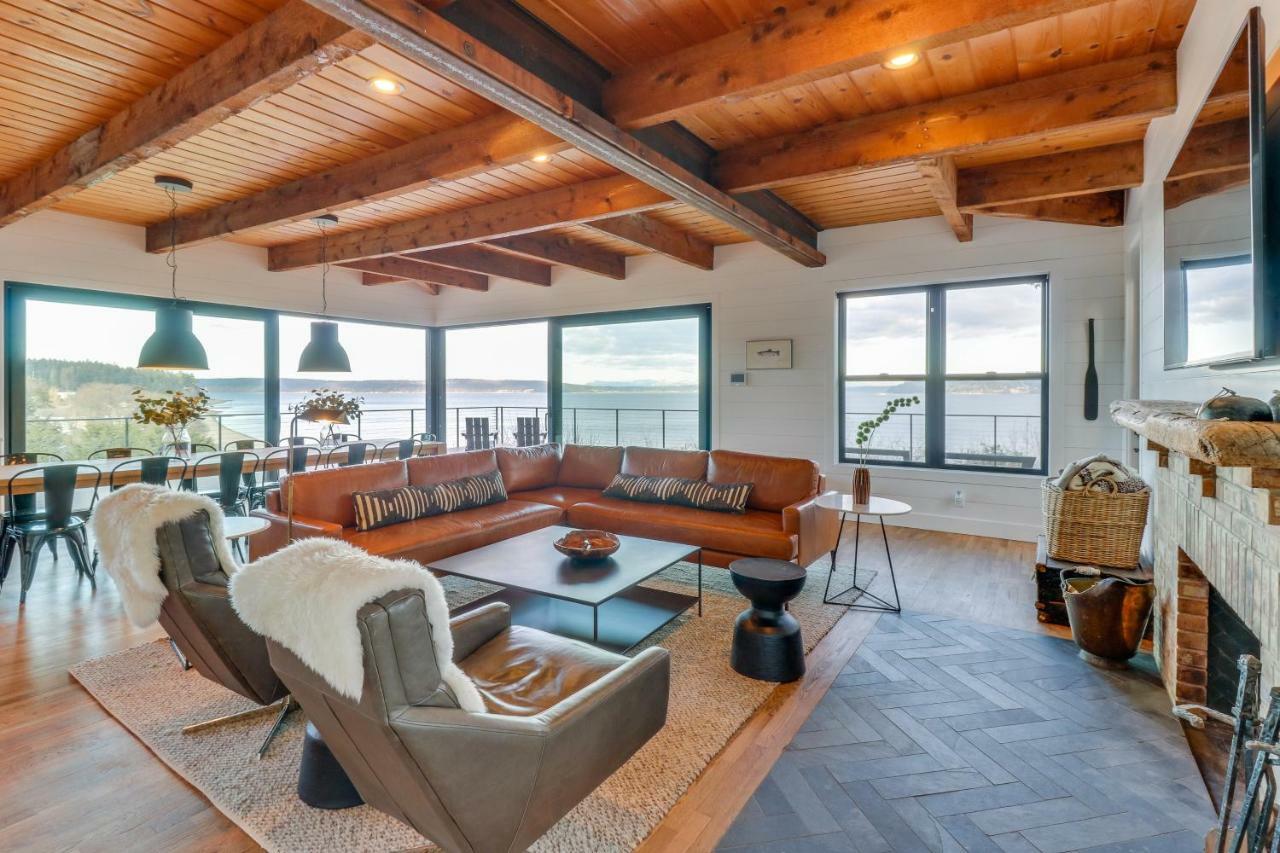 Whidbey Island Modern Farmhouse Greenbank Exteriör bild